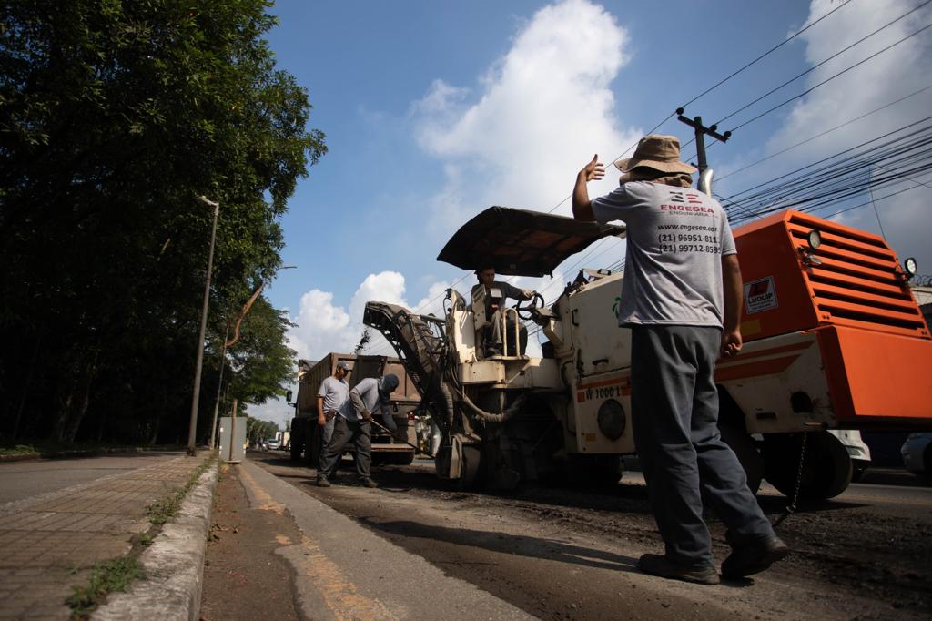 Prefeitura de Volta Redonda inicia revitalizao da Avenida Beira-Rio