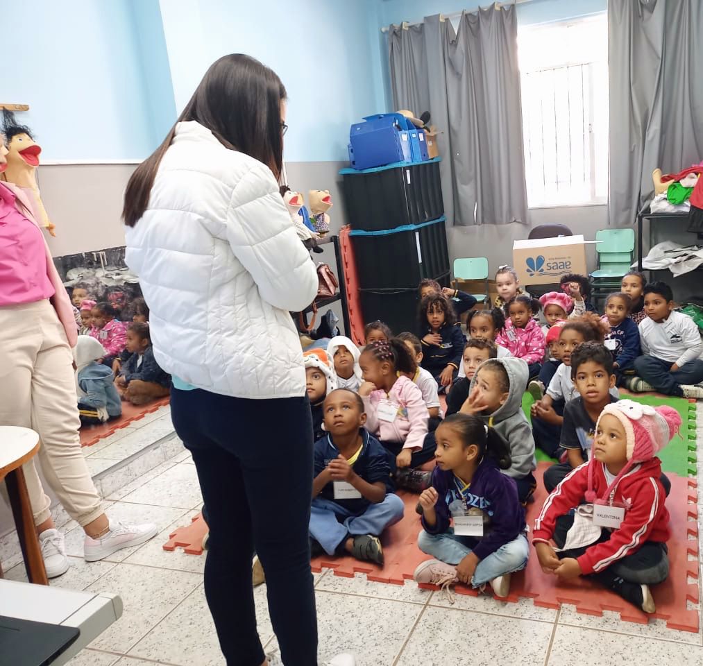 SAAE-VR PROMOVE PALESTRA SOBRE CONSUMO CONSCIENTE DA GUA PARA ESTUDANTES DA REDE PBLICA