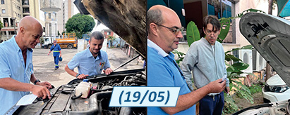 Maio Amarelo: Saae-VR realiza vistoria dos veículos em alusão à campanha de segurança no trânsito