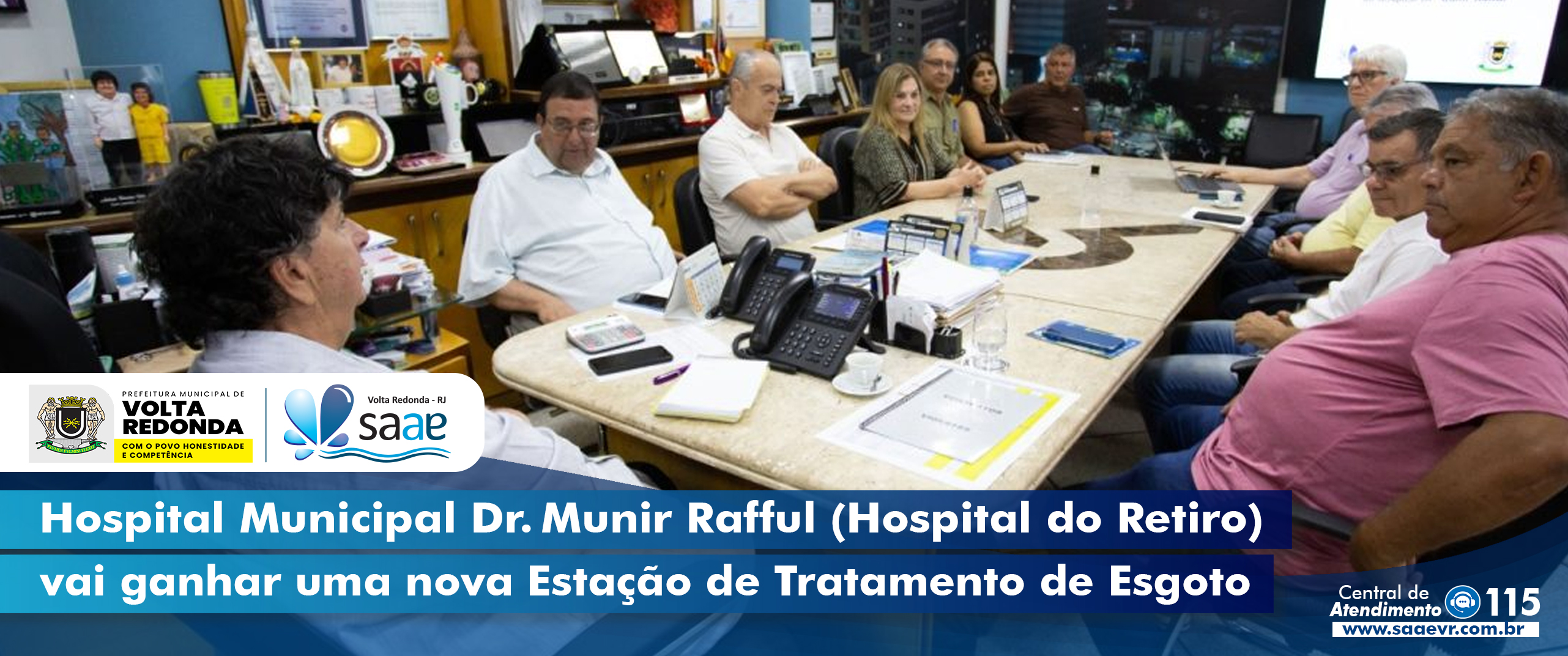 Hospital Municipal Dr.Munir Rafful (Hospital do Retiro) vai ganhar uma nova Esta��o de Tratamento de Esgoto