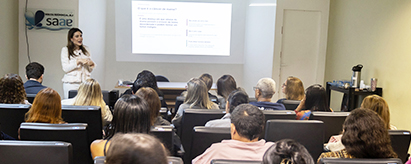 Saae-VR promove palestra em alus�o ao Outubro Rosa para servidores