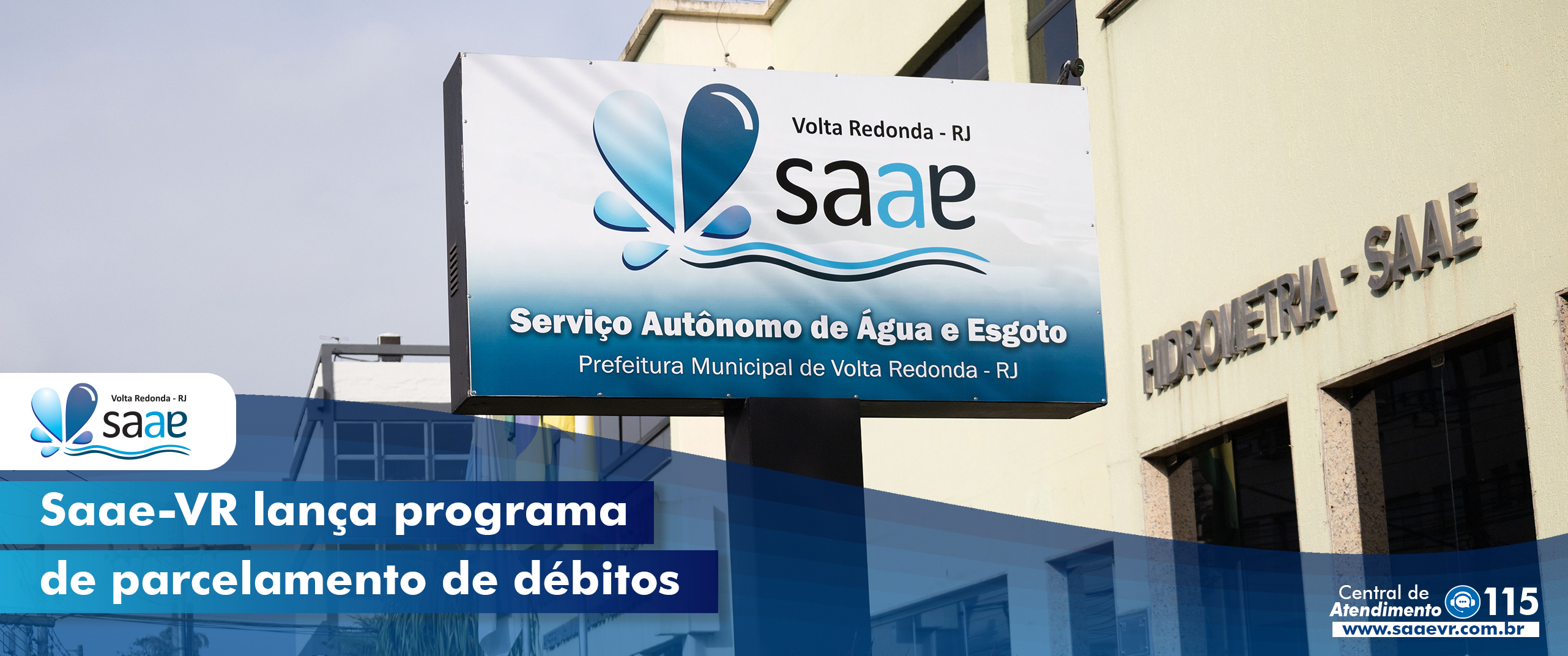 Saae-VR lana programa de parcelamento de dbitos
