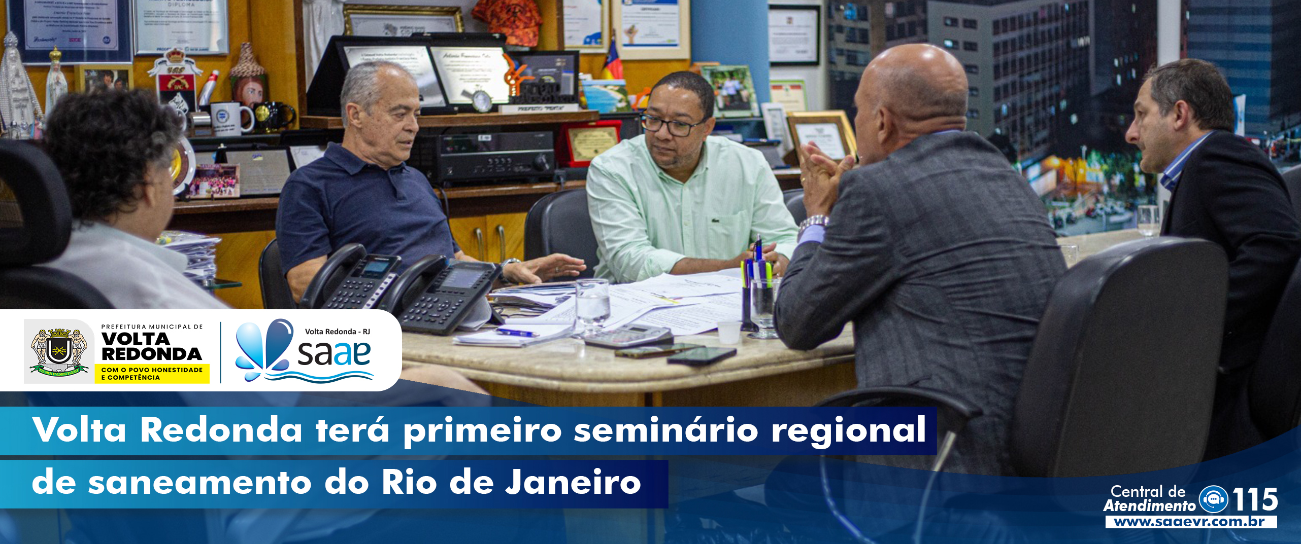 Volta Redonda ter primeiro seminrio regional de saneamento do Rio de Janeiro